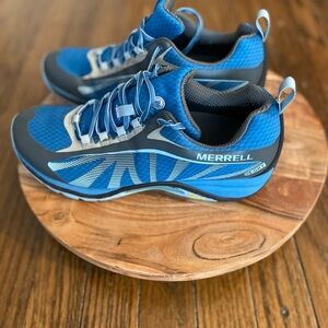 Merrell women's Blue and Gray Athletic Shoes